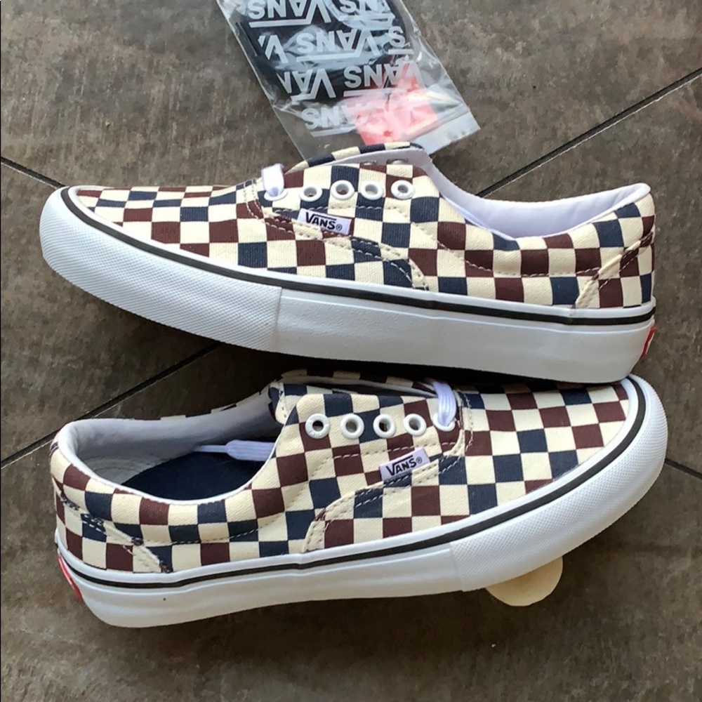 VANS ERA PRO MULTI CHECKER DRESS BLUE WMNS - Picture 16 of 16